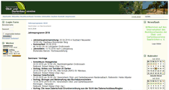 Desktop Screenshot of gartenbauvereine-saarbruecken.de